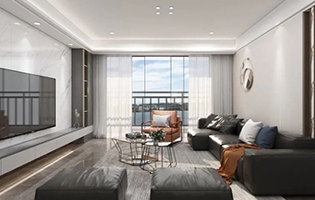 105㎡簡約風家裝 裝完後刷爆整個小區！