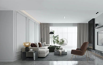 案例分享| 愛的港灣，現代輕奢與法式的完美結合